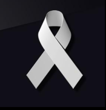 Image of Stalking awareness month support ribbon.